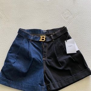 Balmain pleaded shorts